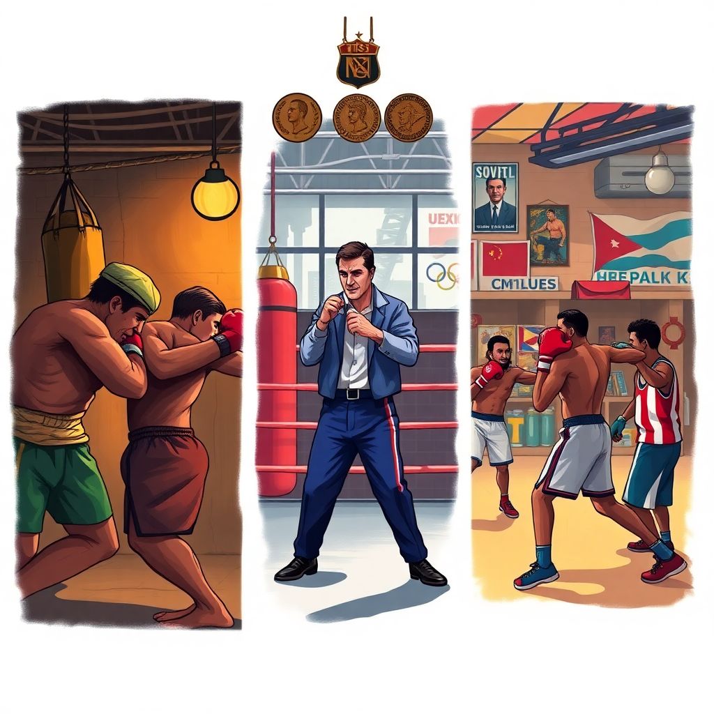 Мексиканская школа бокса против советской и кубинской: сравнительный разбор