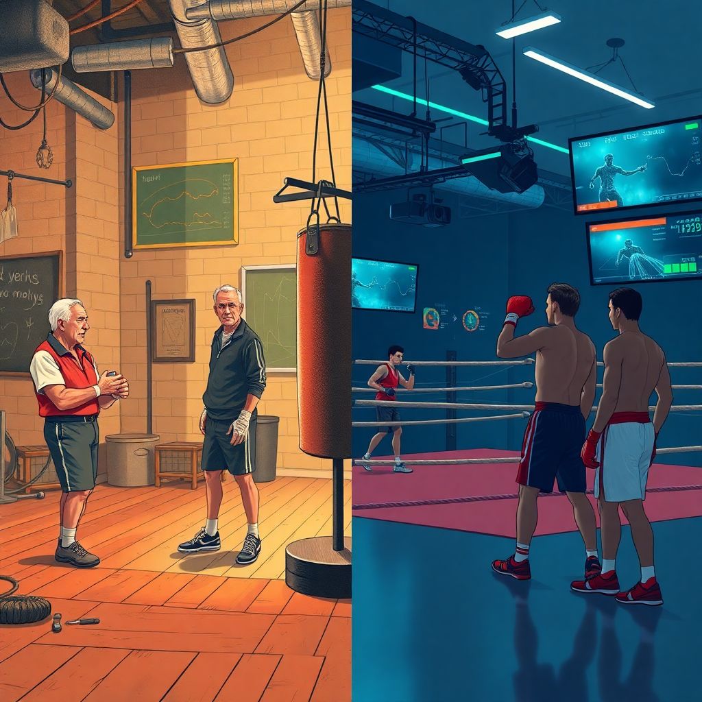 Эволюция тренировочного процесса боксёров: от старой школы к технологиям