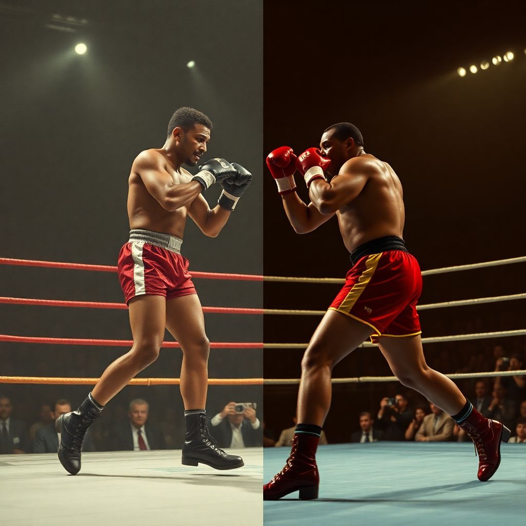 Эволюция защитных стилей в боксе: от Пепе и Уитакера до Мейвезера