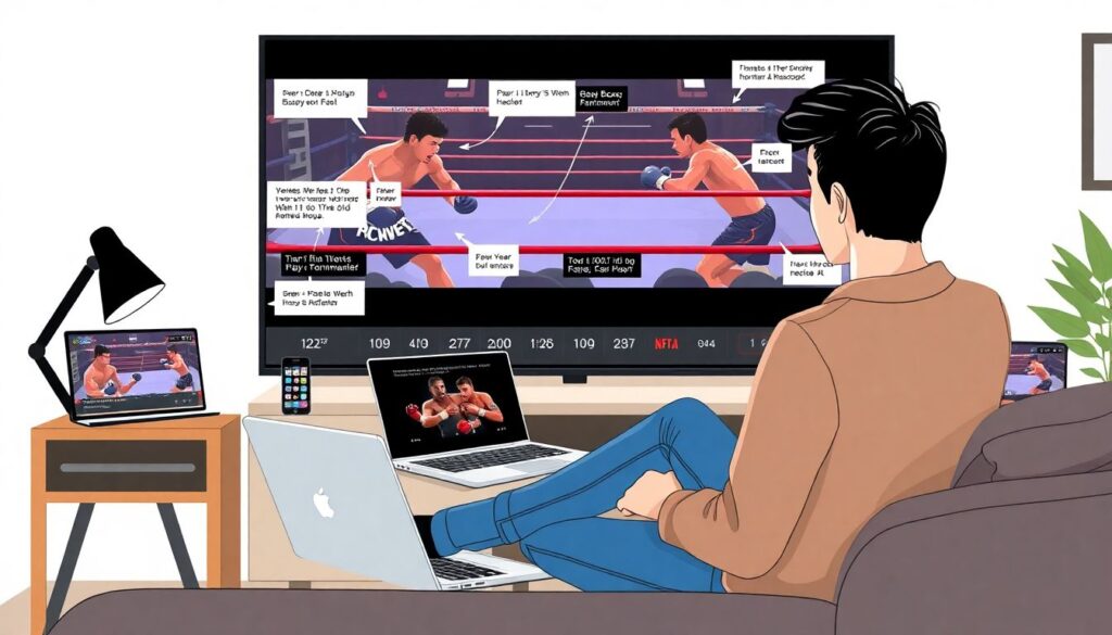 Как правильно смотреть бокс, чтобы понимать тактику и оценивать раунды как эксперт - иллюстрация